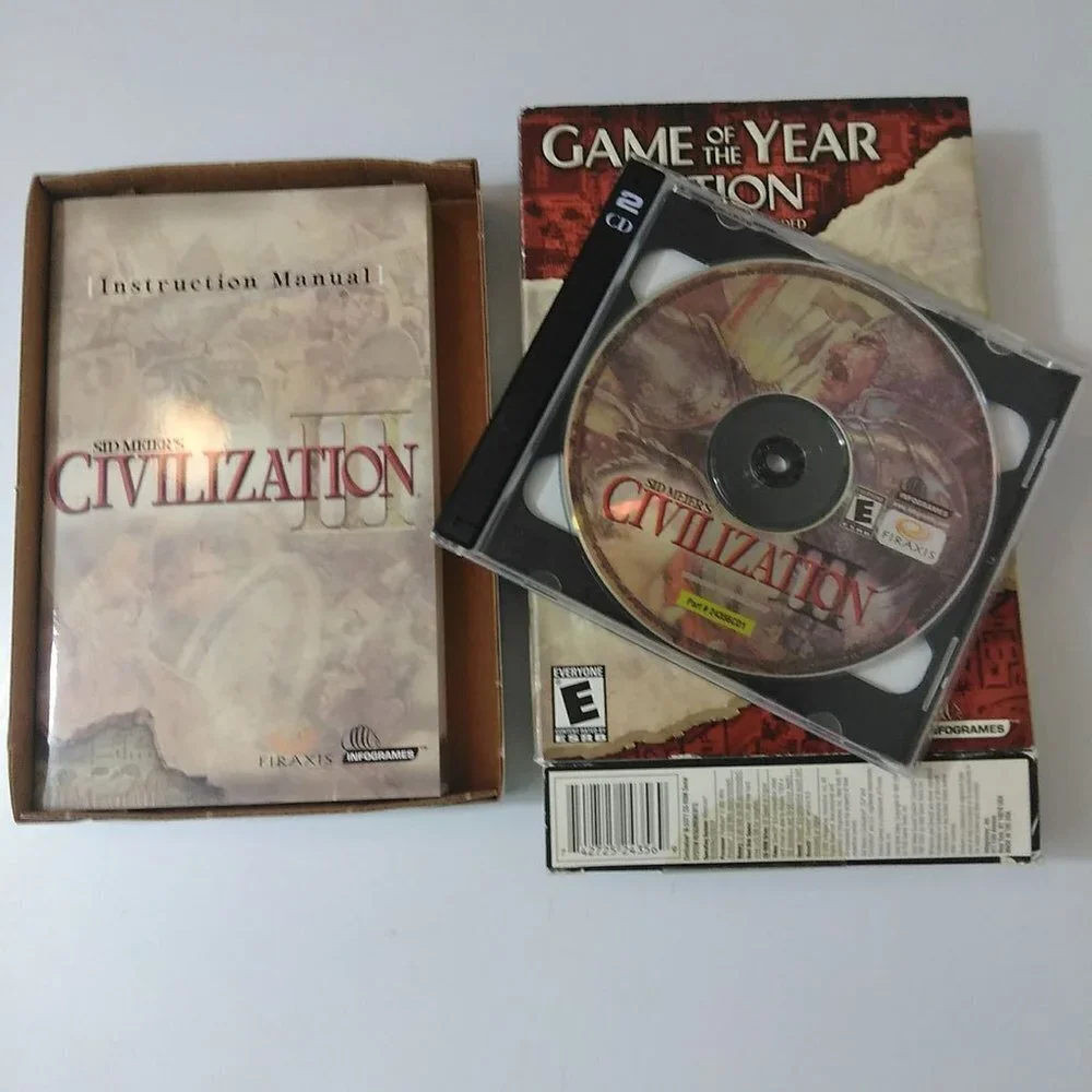 Sid Meier's Civilization III Game of the Year Edition Computer Strategy Game
